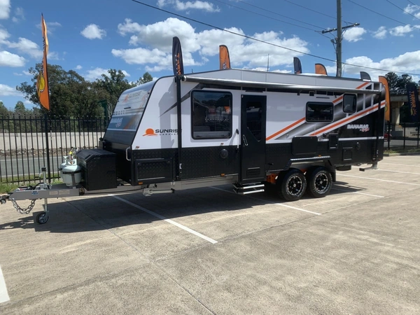 2026 Sunrise Caravans Bahamas 23' Off Road Solar Lithium Full Ensuite