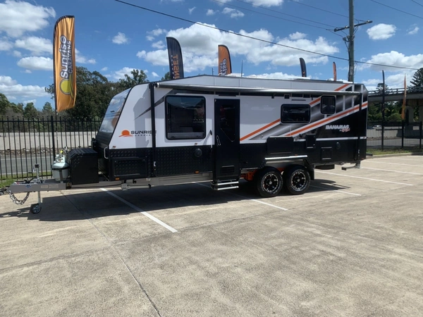 2026 Sunrise Caravans Bahamas 23' Off Road Solar Lithium Full Ensuite