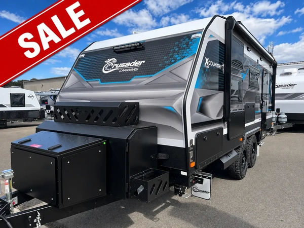Crusader Caravans Madmax 27'11 Off Road Solar Panels Lithium Battery