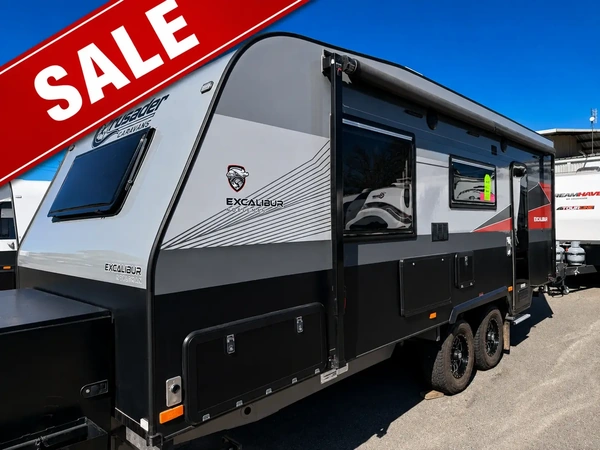 2023 Crusader Caravans Nobleman Luxury Diesel Heater Solar Panels