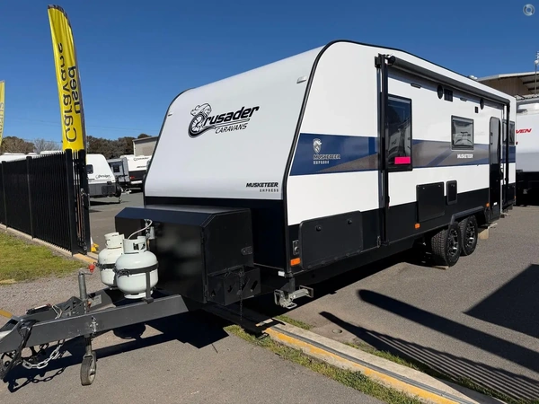 Crusader Caravans Empress Touring Diesel Heater Solar Lithium