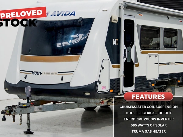2016 Avida Caravans Topaz 21' Off Road Solar Lithium Full Ensuite