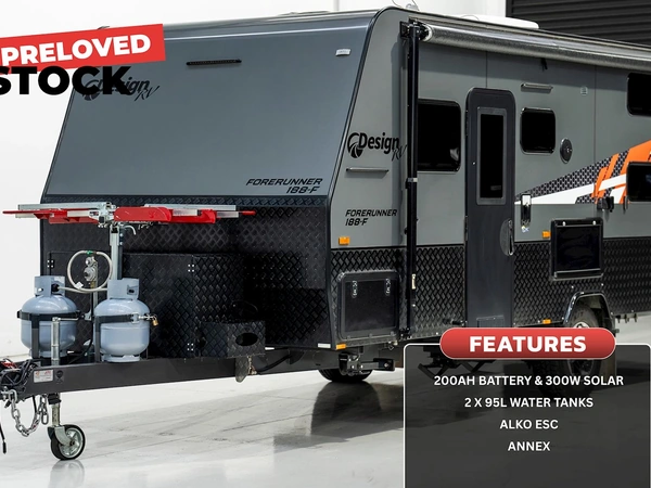 2024 Design RV Forerunner 18'8 Family Solar Panels Air Conditioner