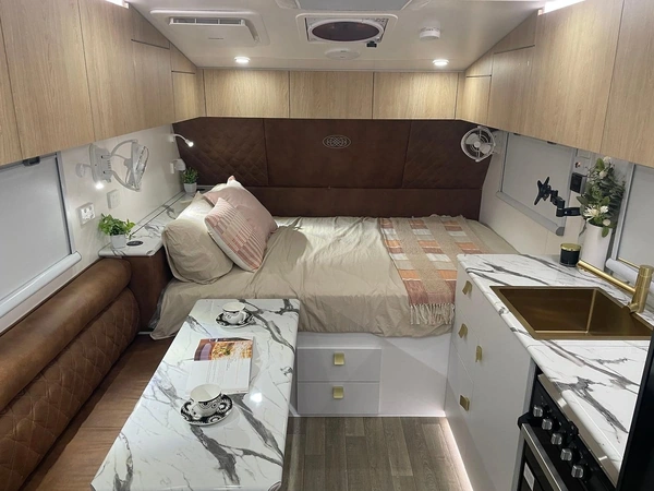 2026 Eternity Caravans Vigilante 14'7 Off Road Solar Lithium Full Ensuite