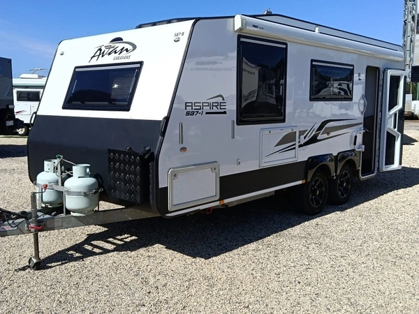 2021 Avan Caravans Aspire 19' Pop Top Used Air Conditioner Rv Camera