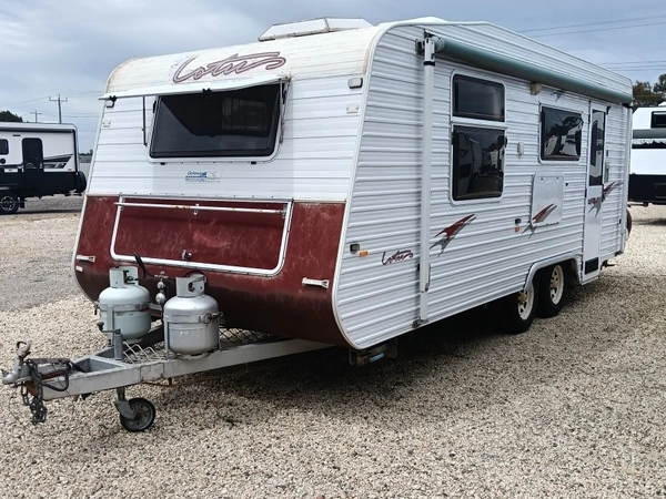 2007 Lotus Caravans Sprint 19'6 Touring Air Conditioner Washing Machine