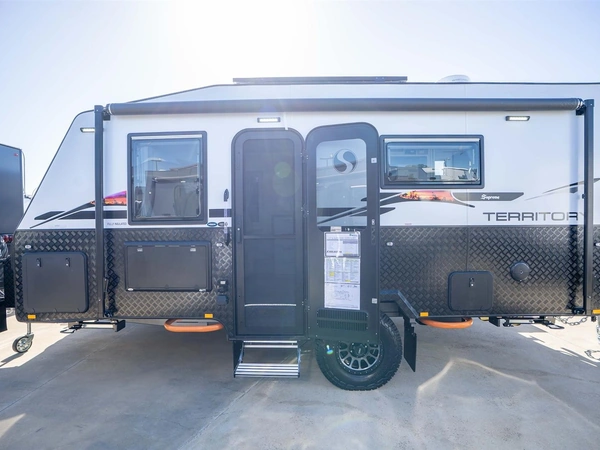 2026 Supreme Caravans Territory 17'6 Off Road Solar Lithium Full Ensuite