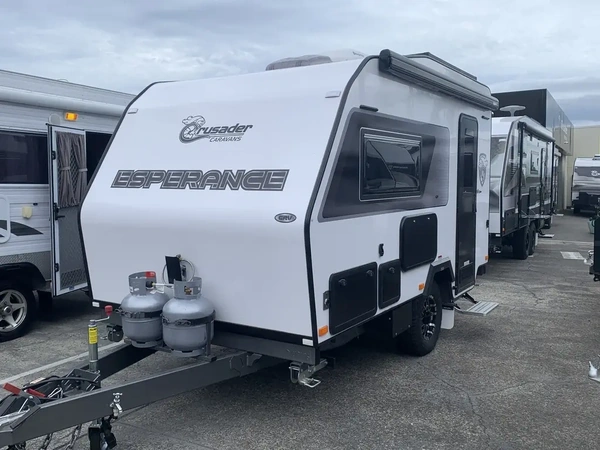 2025 Crusader Caravans CRV Esperance 14'10 Off Road Solar Panels Shower Toilet
