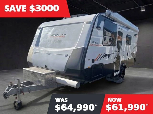 2018 Golf Caravans Savannah Maxxi 573 Touring Slide Out Kitchen Separate Ensuite