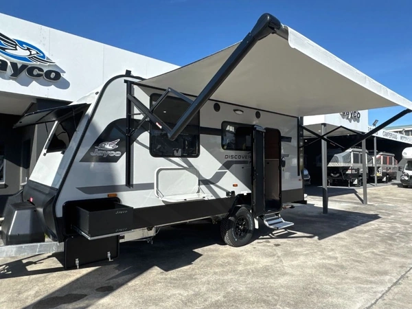 2026 Jayco Caravans Discovery 17'6 Pop Top Lithium Battery Solar Panels