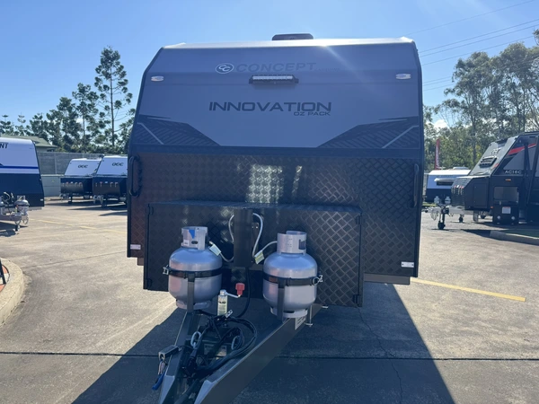 2026 Concept Caravans Innovation Oz Pack 20'6 Family Full Ensuite Lithium Battery