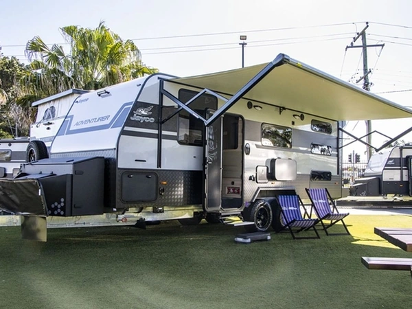 2026 Jayco Caravans Adventurer 22'7 Family Full Ensuite Slide Out Kitchen