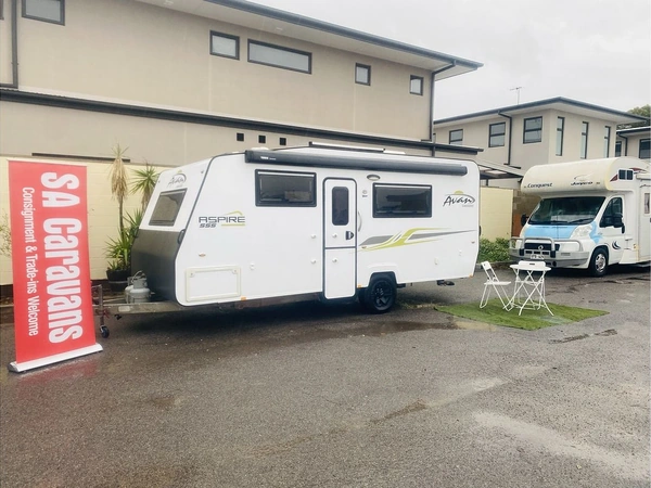 2019 Avan Caravans Aspire 555 17'9 Touring Full Ensuite Solar Panel