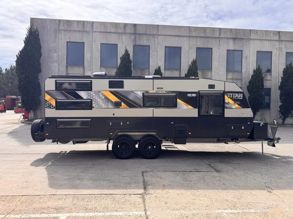 2021 Masterpiece Caravans Titan 22'8 Family Solar Panels Lithium Battery