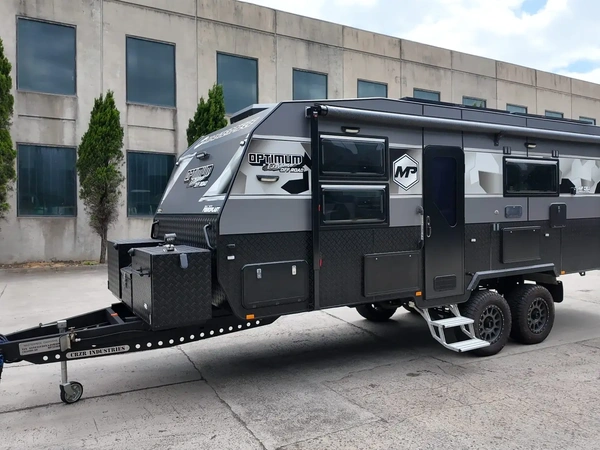 2022 Masterpiece Caravans Optimum Crzr 23'6 Off Road Solar Panels Lithium Battery