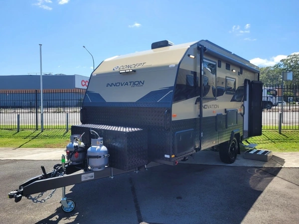 2026 Concept Caravans Innovation Oz Pack Off Road Solar Panels Lithium Battery