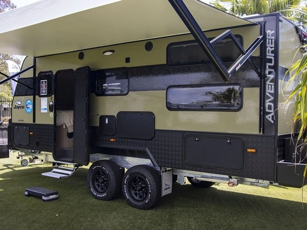 2026 Jayco Caravans Adventurer 19'7 Touring Slide Out Kitchen