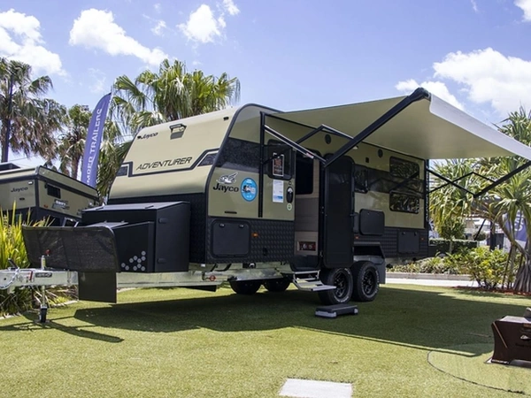 2026 Jayco Caravans Adventurer 19'7 Touring Slide Out Kitchen
