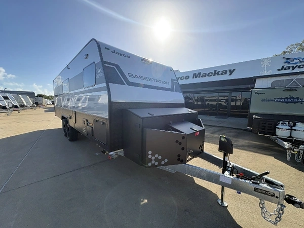 2026 Jayco Caravans Base Station 24'9 Family Diesel Heater Double Bunks