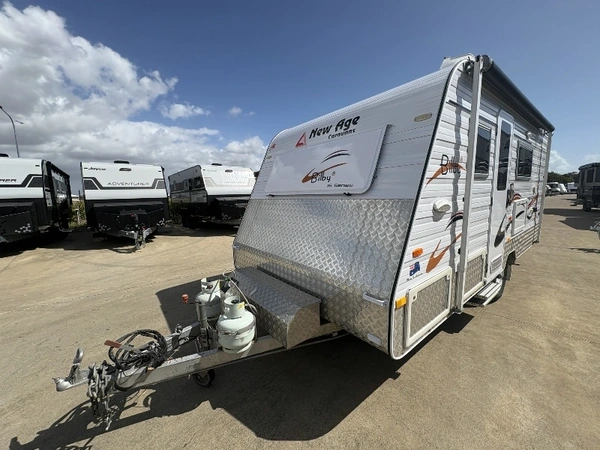 2014 New Age Caravans Bilby Pop Top Full Ensuite Air Conditioner