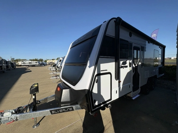 2026 Jayco Caravans Silverline 21'8 Luxury Slide Out Kitchen Independent Suspension