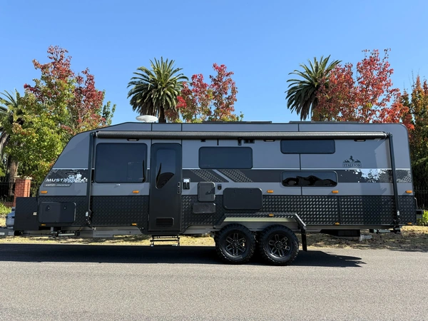 2025 Stallion Caravans Mustang Family 24'6 Off Road Solar Lithium Full Ensuite