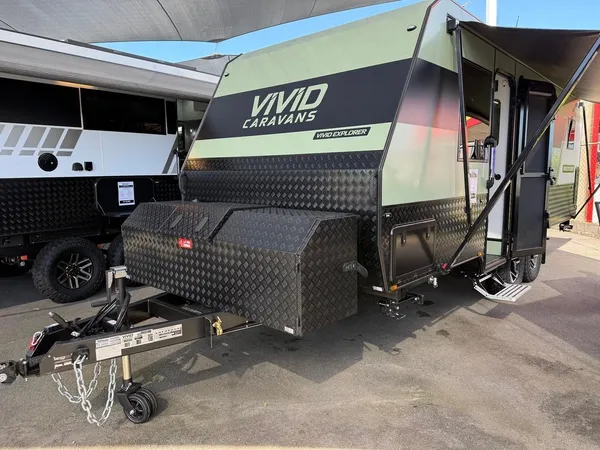 2026 Vivid Caravans Explorer 21' Off Road Solar Lithium Diesel Heater