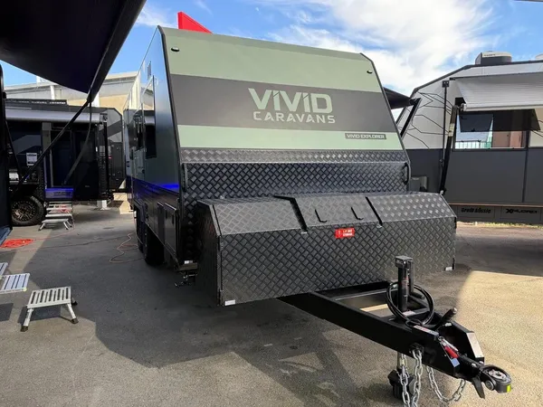 2026 Vivid Caravans Explorer 21' Off Road Solar Lithium Diesel Heater