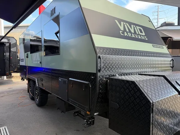 2026 Vivid Caravans Explorer 21' Off Road Solar Lithium Diesel Heater