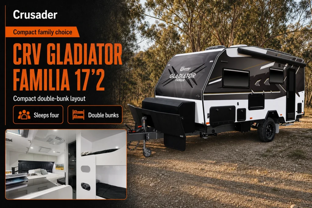 CRV Gladiator Familia from Crusader Caravans
