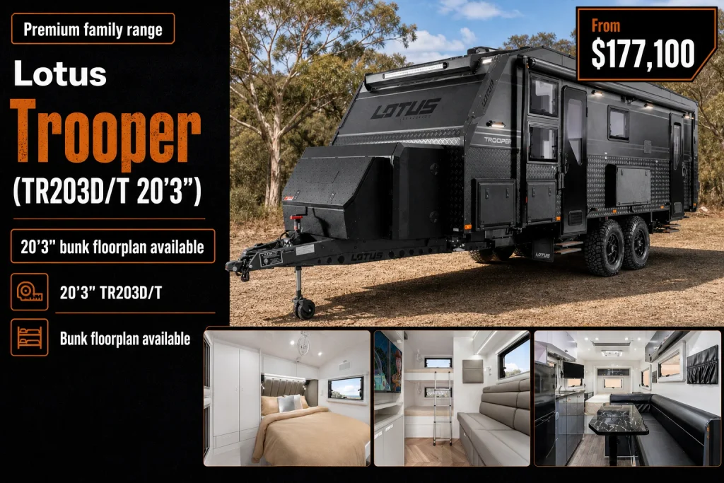Trooper from Lotus Caravans